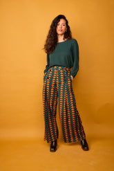 Nenufar Green Triangle Pants